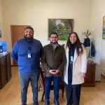 visita alcalde limache a casa acogida Guanella